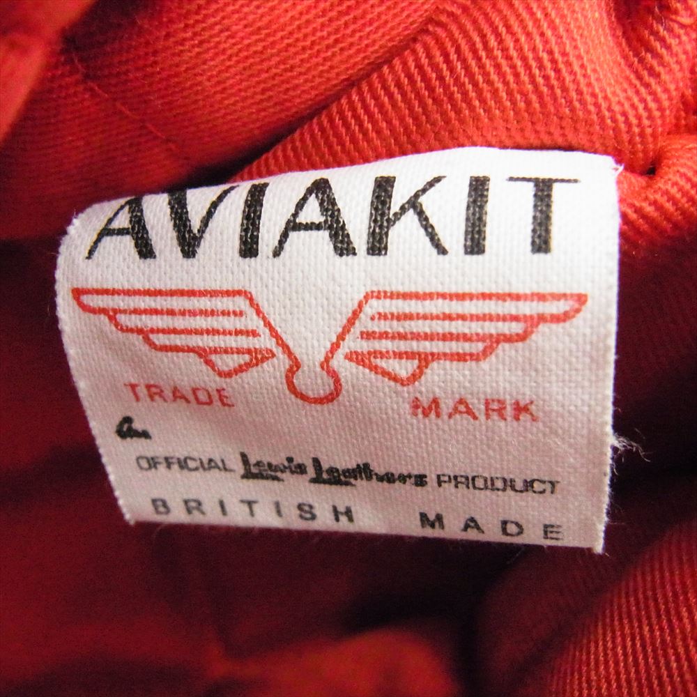 Lewis Leathers ルイスレザー 402T LIGHTNING TIGHT FIT ライトニング タイト フィット ホースハイド レザー ダブルライダース ジャケット ブラック系 38【中古】