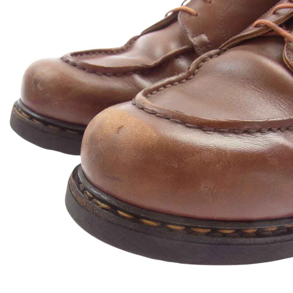 Paraboot パラブーツ CHAMBORD  シャンボード  レザー モカシン ブーツ ブラウン系 8.5【中古】