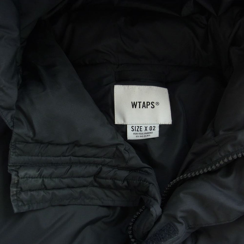 WTAPS ダブルタップス 21AW  212BRDT-JKM03 TORPOR JACKET 中綿 トーパー ジャケット  ブラック系 2【中古】