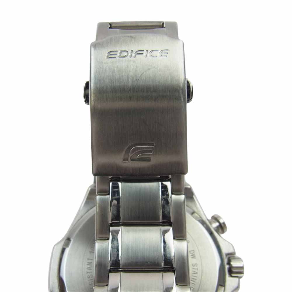 CASIO カシオ EQS-920DB-1AVCR EDIFICE クロックマンレフ タフソーラー エディフィス ソーラー クロノグラフ アナログ メンズウォッチ 腕時計 シルバー系 ブラック系【中古】