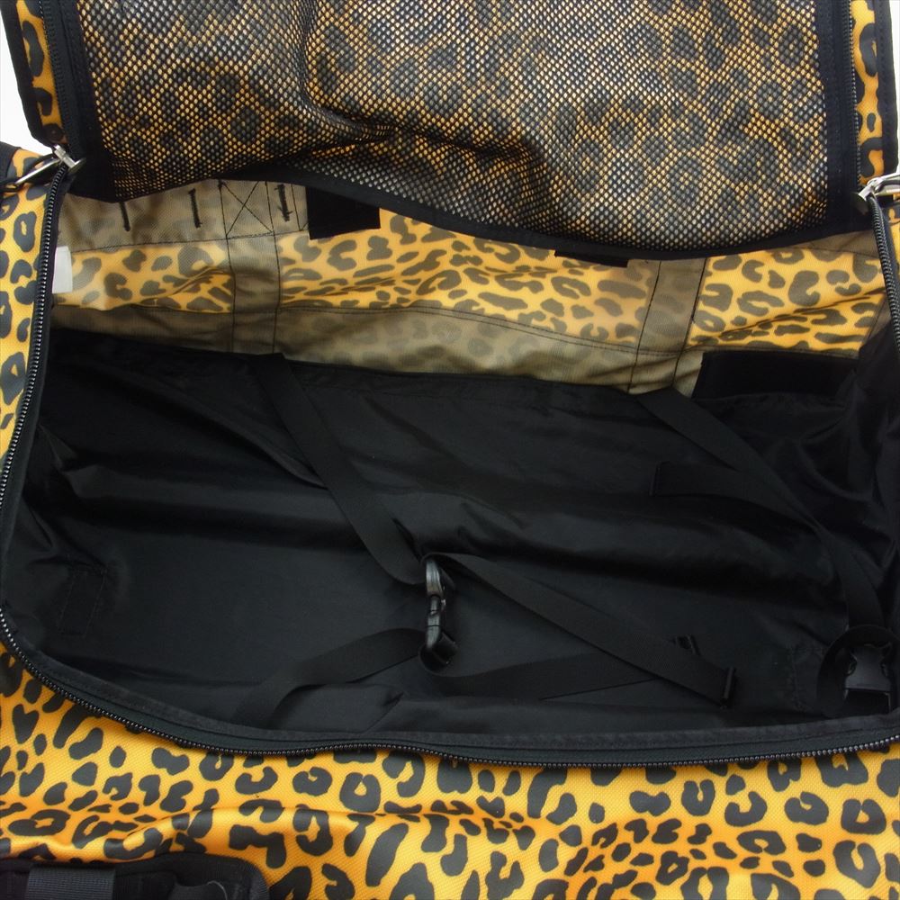 Supreme シュプリーム 11AW NM08178 × THE NORTH FACE ノースフェイス ROLLING THUNDER BAG ローリング サンダー ボックスロゴ キャリー バッグ  イエロー系 ブラック系 73L【極上美品】【中古】
