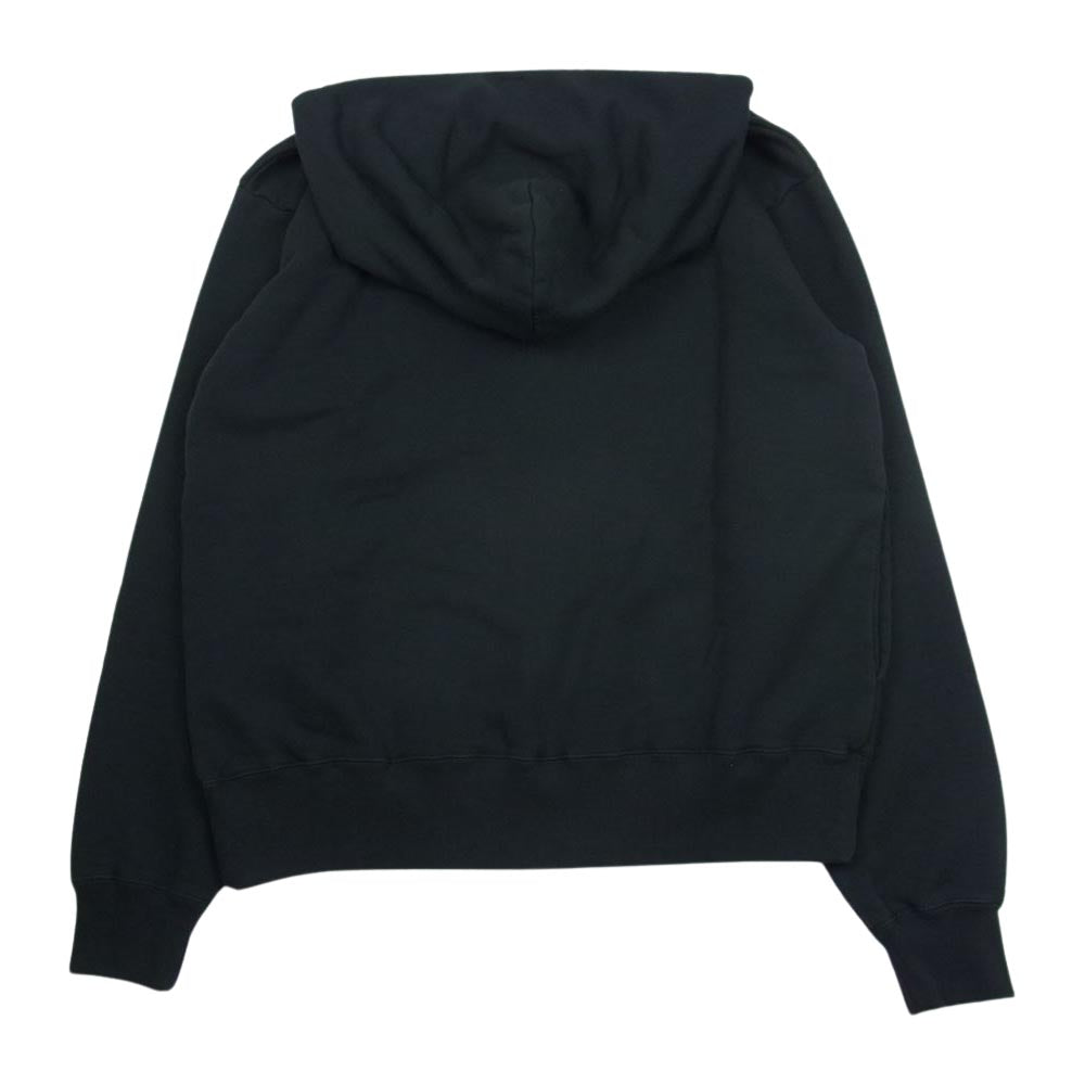HYSTERIC GLAMOUR ヒステリックグラマー 02233CF13 FLARE WOMAN ガール プリント パーカー チャコール系 L【極上美品】【中古】