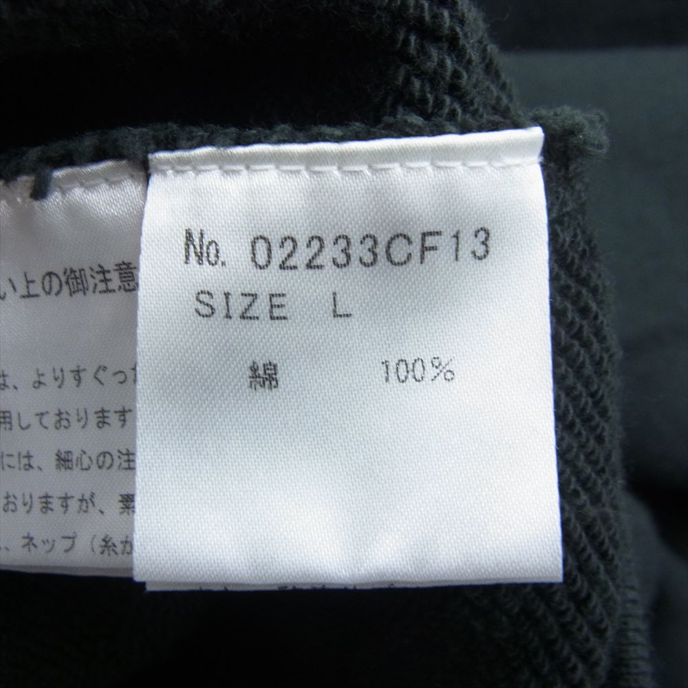 HYSTERIC GLAMOUR ヒステリックグラマー 02233CF13 FLARE WOMAN ガール プリント パーカー チャコール系 L【極上美品】【中古】