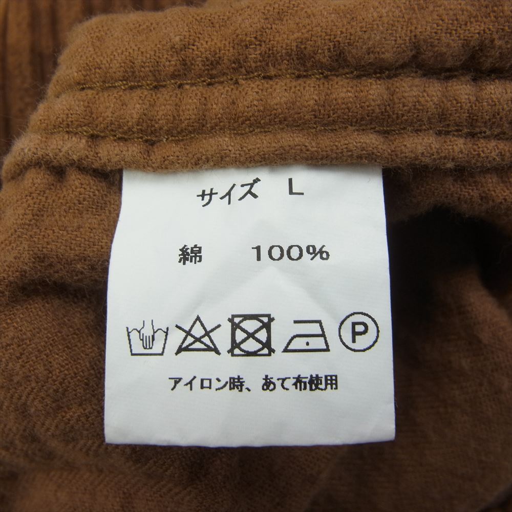 ナストイズ 太畝 コーデュロイ カバーオール ジャケット ブラウン系 L【中古】