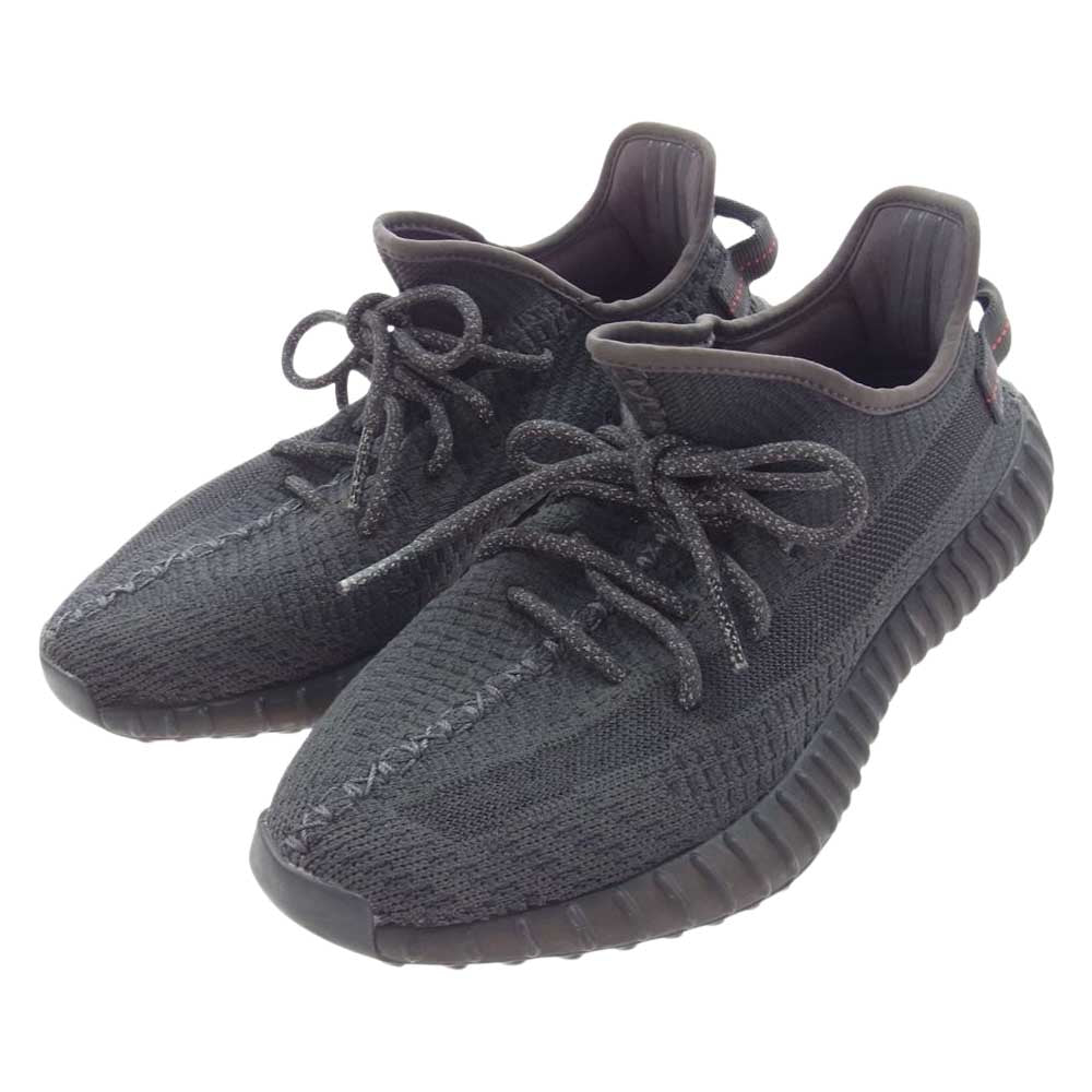 adidas アディダス FU9006 Yeezy Boost 350 V2 Black イージー ブースト 350 V2 ブラック スニーカー ブラック系 26.5cm【中古】