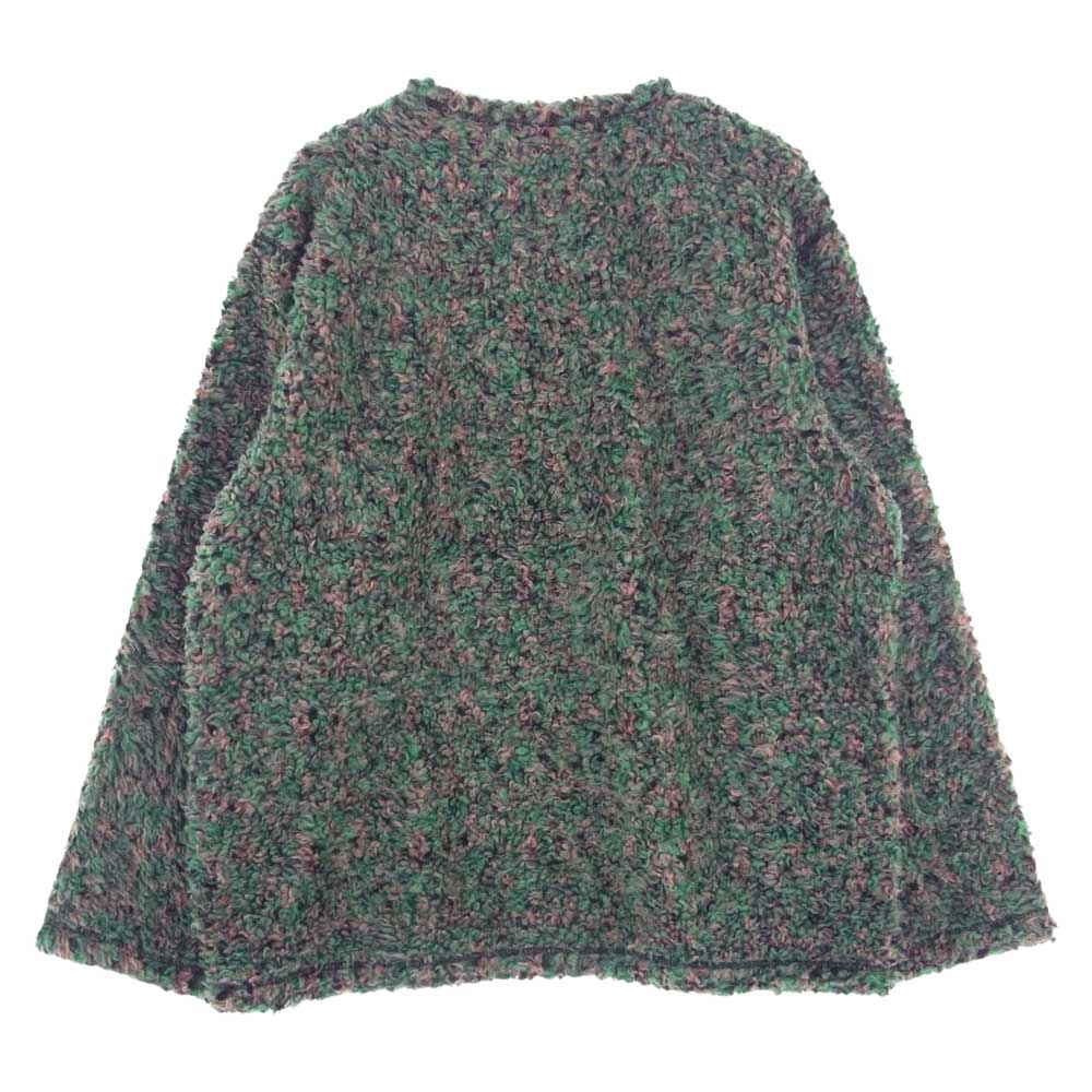 Supreme シュプリーム 23SS  × THE NORTH FACE ノースフェイス High Pile Fleece Pullover クルーネック フリース パイル スウェット マルチカラー系 L【美品】【中古】