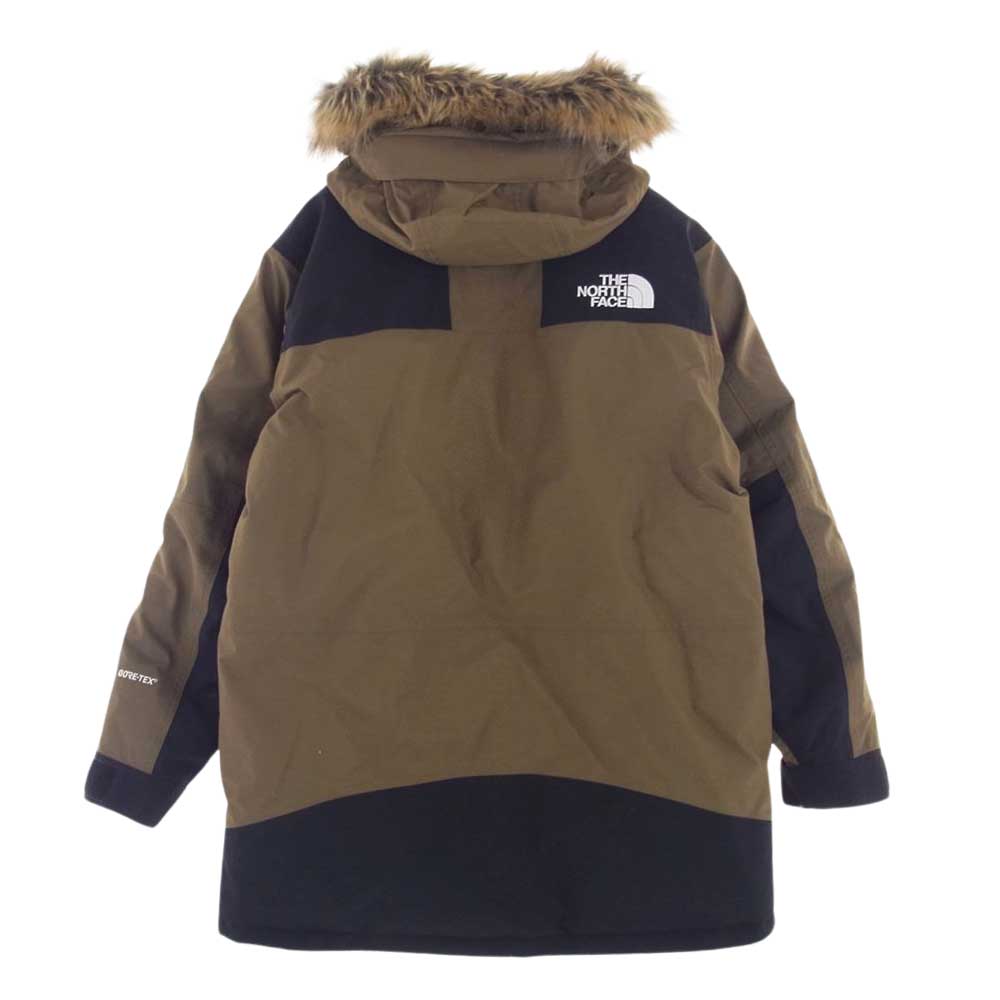 THE NORTH FACE ノースフェイス ND91835  MOUNTAIN DOWN COAT マウンテン ダウン コート カーキ系 M【極上美品】【中古】