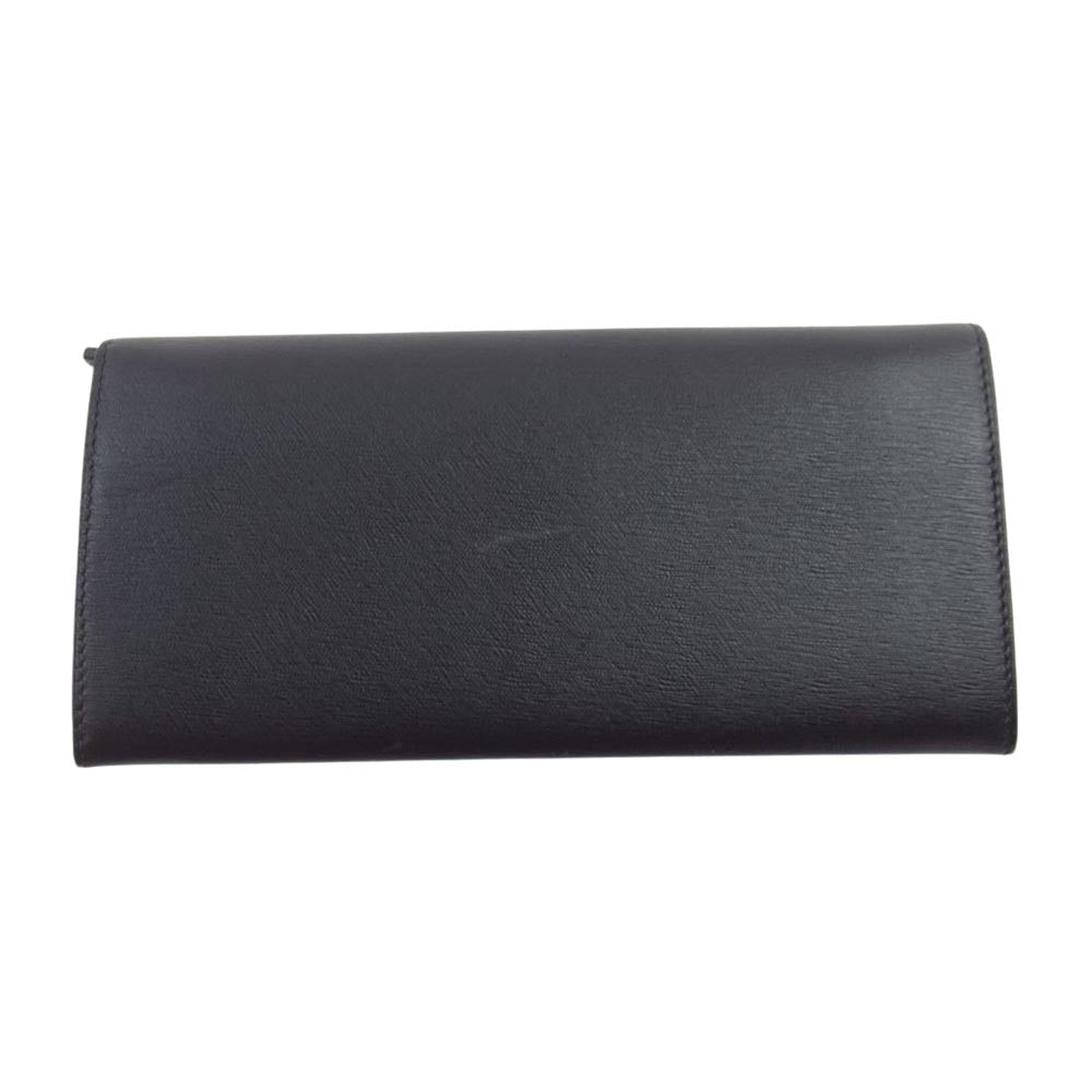 Dunhill ダンヒル FP1010E SIDECAR サイドカー ロング ウォレット ブラック系【美品】【中古】