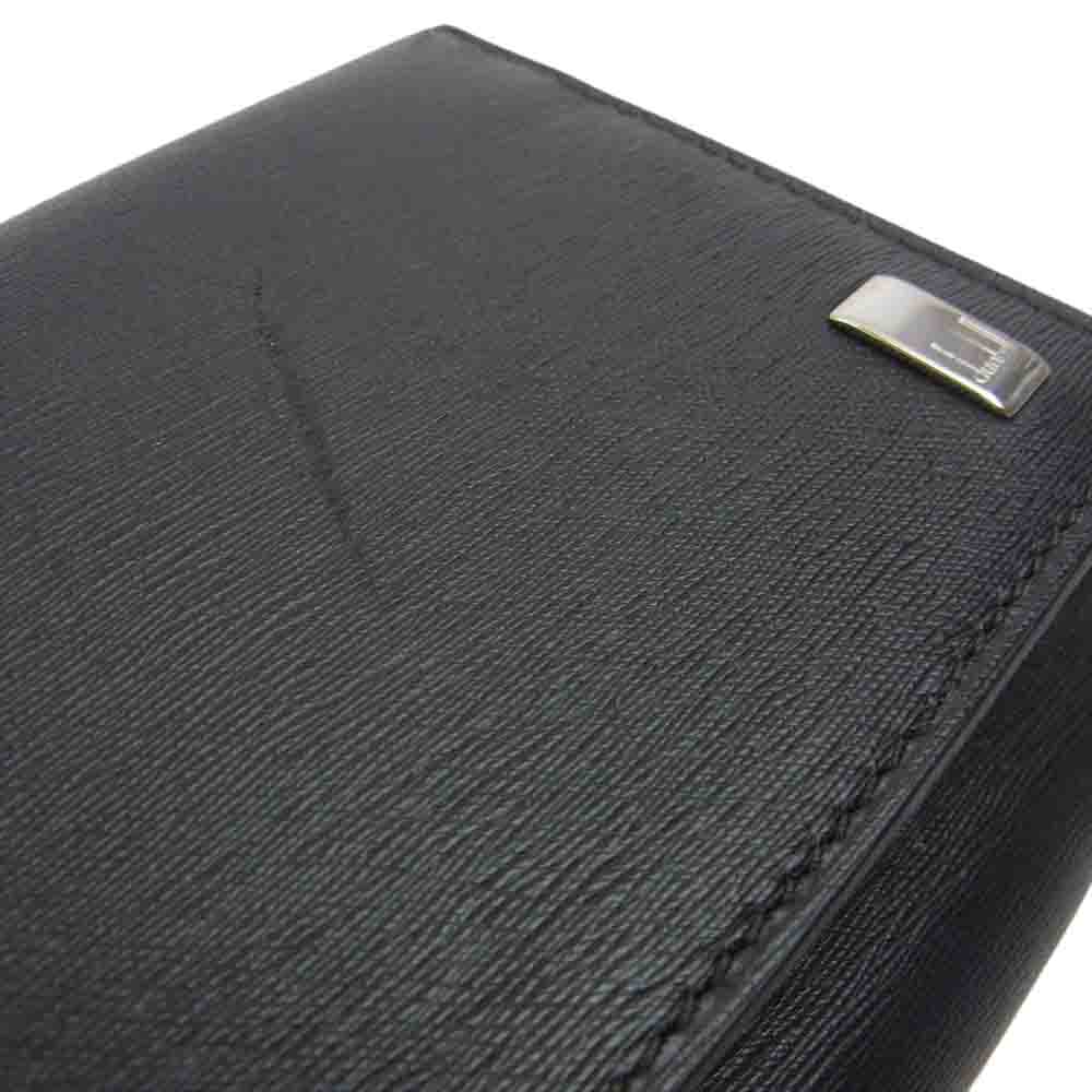 Dunhill ダンヒル FP1010E SIDECAR サイドカー ロング ウォレット ブラック系【美品】【中古】