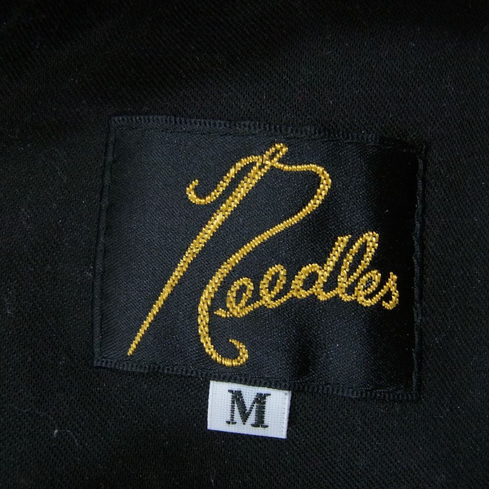 Needles ニードルス KP123 カウボーイ フレア トラックパンツ ブラック系 M【中古】