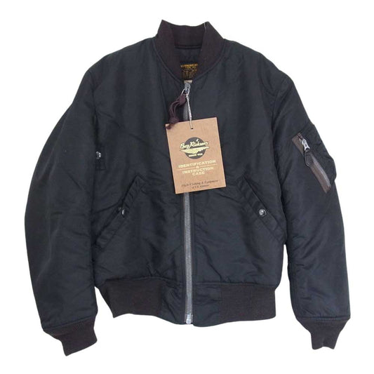 Buzz Rickson's バズリクソンズ BR11180 WILLIAM GIBSON COLLECTION ウィリアム ギブソン MA1 フライトジャケット ブラック系 34【中古】