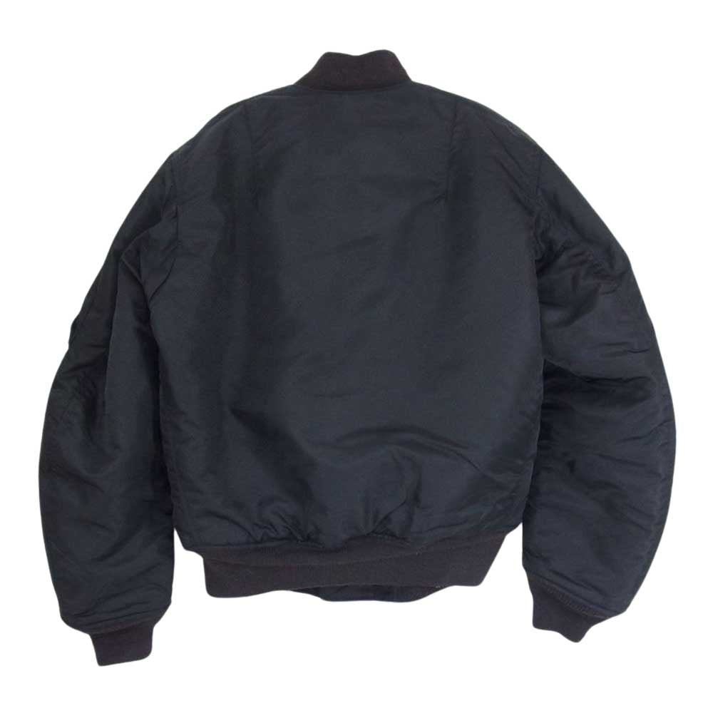 Buzz Rickson's バズリクソンズ BR11180 WILLIAM GIBSON COLLECTION ウィリアム ギブソン MA1 フライトジャケット ブラック系 34【中古】