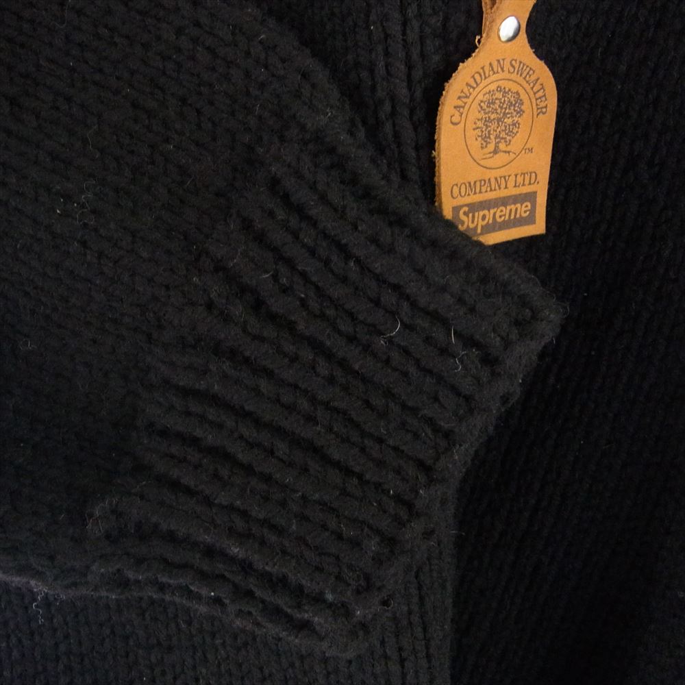 Supreme シュプリーム 23AW Camacho Cowichan Sweater カマチョ カウチン セーター ニット ブラック系 L【極上美品】【中古】