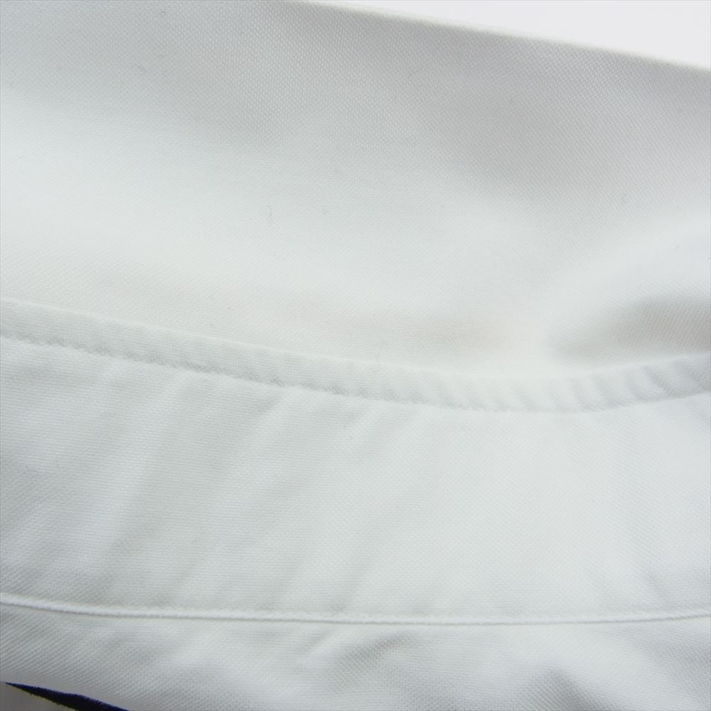 GUCCI グッチ 649696 ZAGIR White shirt with Gg embroidery ダブルG刺繍 コットン 長袖 シャツ ホワイト系 16【中古】