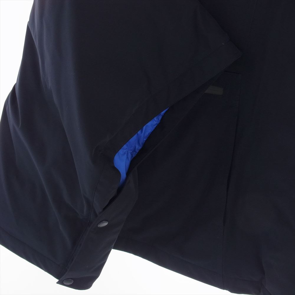 BURBERRY バーバリー Caldbergh Oversized Hooded Poncho オーバーサイズ フーデッド ポンチョ ネイビー系【中古】