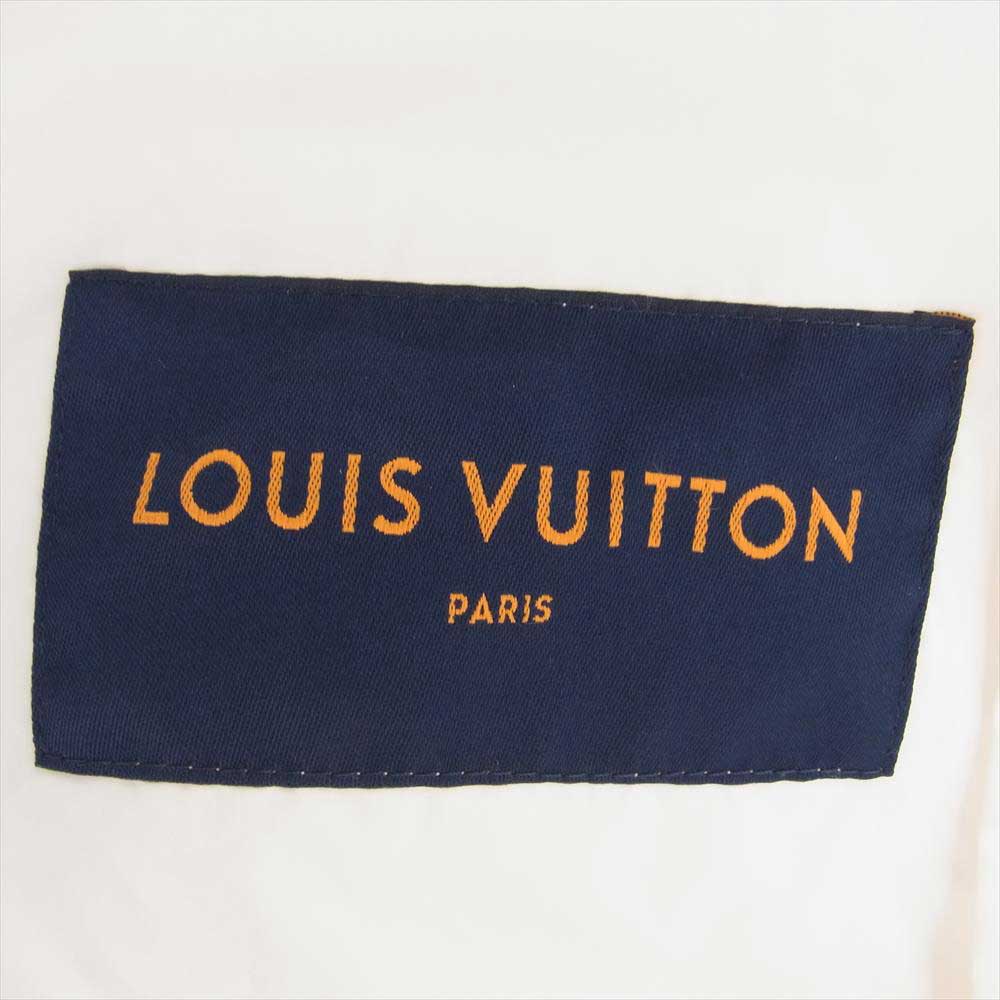 LOUIS VUITTON ルイ・ヴィトン 1ABJFD ミッドレングス モノグラム ナイロン ウィンドブレーカー オフホワイト系 52【中古】