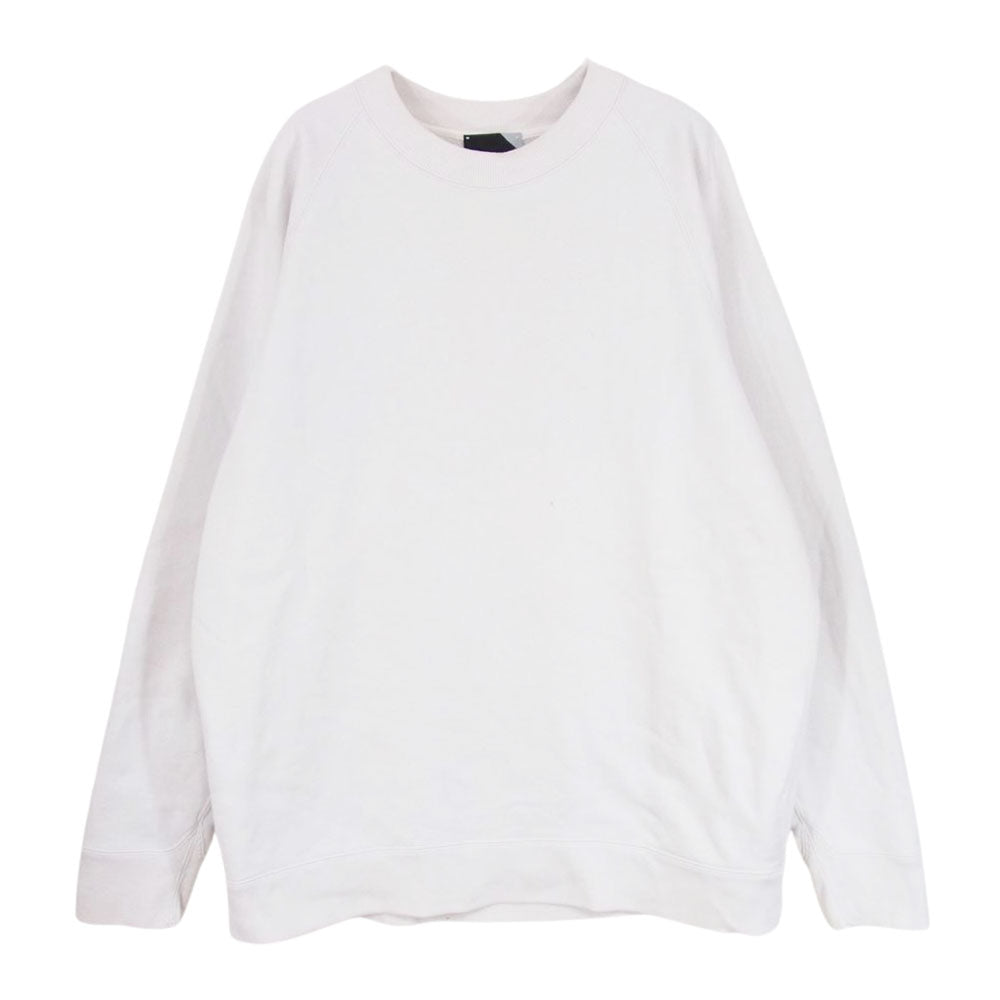 エイトン KKAGIW0070 ZERO TSURI URAKE PULLOVER SWEAT ゼロ吊り裏毛 スウェット トレーナー オフホワイト系 06【中古】