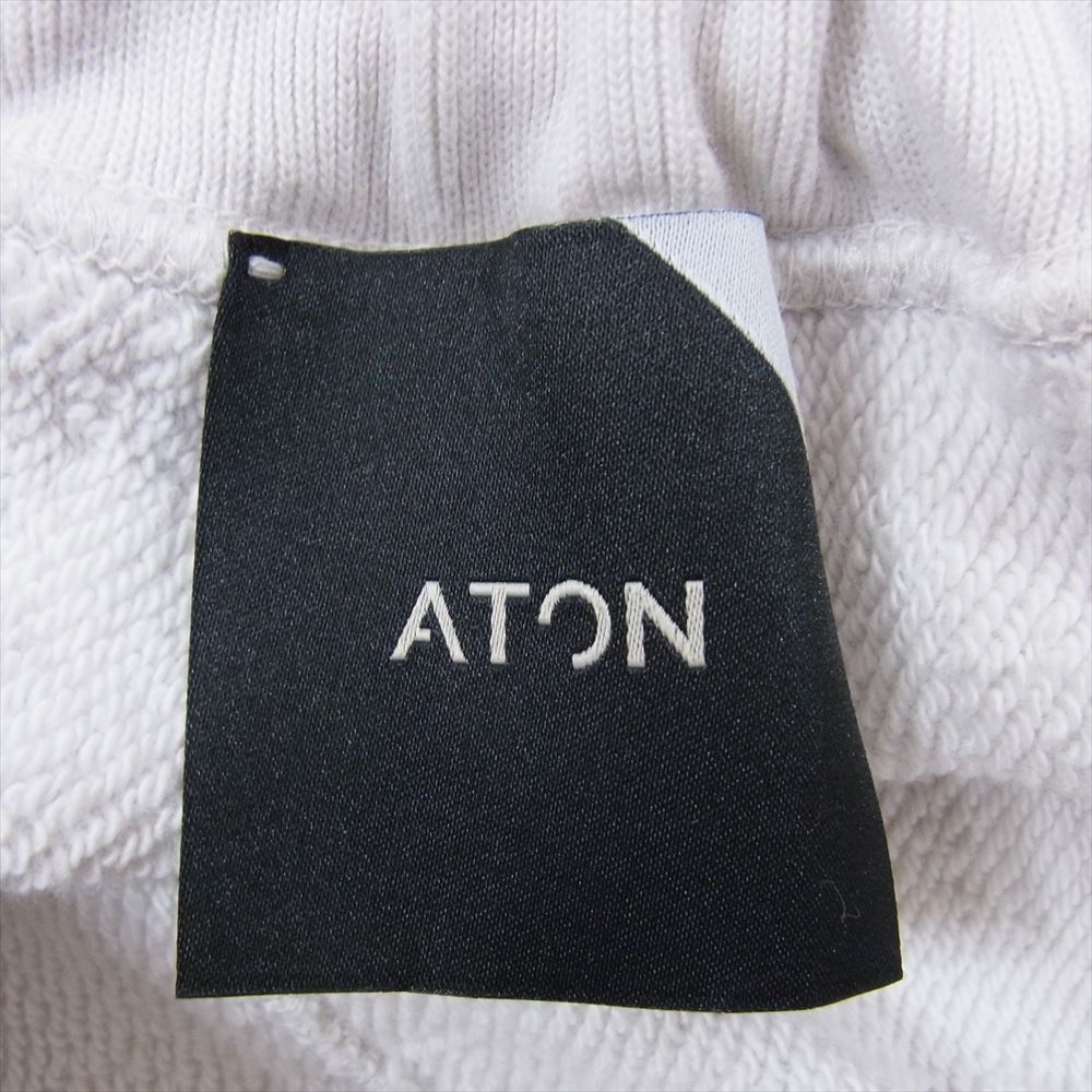 エイトン PRAGBW0070 ZERO TSURI URAKE SWEAT PANTS ゼロ吊り裏毛 スウェットパンツ オフホワイト系 06【中古】