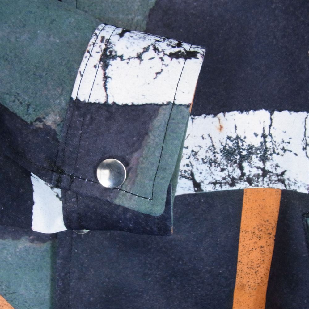 COMME des GARCONS HOMME PLUS コムデギャルソンオムプリュス 18AW PB-J085 総柄 捻れ ツイスト コート マルチカラー系 L【中古】