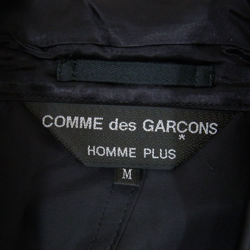 COMME des GARCONS HOMME PLUS コムデギャルソンオムプリュス 22SS 花の存在期 PI-J052 oversized cupro blazer バックローズ プリント キュプラ オーバーサイズ ジャケット コート パープル系 M【中古】