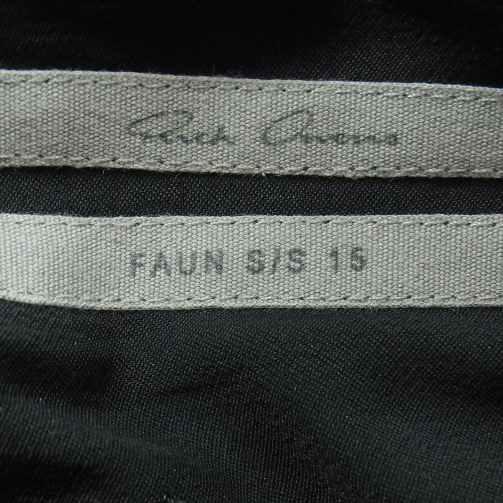 Rick Owens リックオウエンス 15SS RU15S4382-A SAVAGE PODS SHORTS ショート サルエル パンツ ショーツ ブラック系 40【中古】