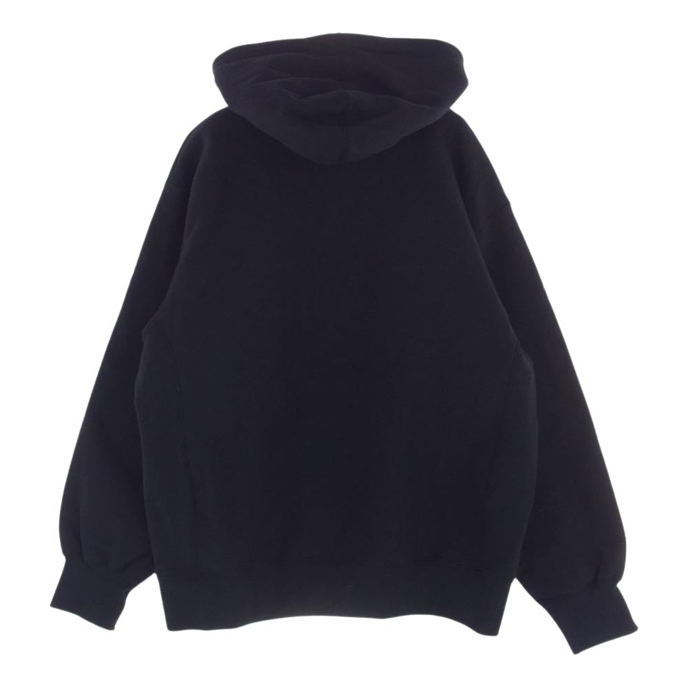 Supreme シュプリーム 20AW Cross Box Logo Hooded Sweatshirt クロス ボックスロゴ フーデッド スウェット シャツ プルオーバー パーカー ブラック系 M【中古】