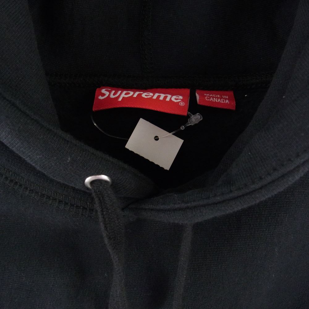 Supreme シュプリーム 20AW Cross Box Logo Hooded Sweatshirt クロス ボックスロゴ フーデッド スウェット シャツ プルオーバー パーカー ブラック系 M【中古】