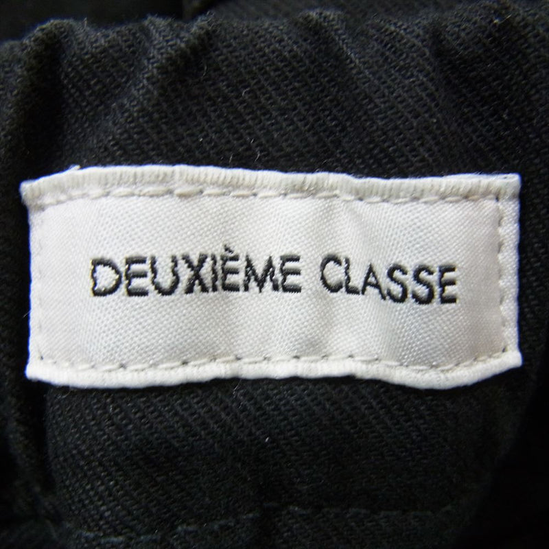 Deuxieme Classe ドゥーズィエムクラス コットン デニム スキニー パンツ ブラック ブラック系 36【中古】