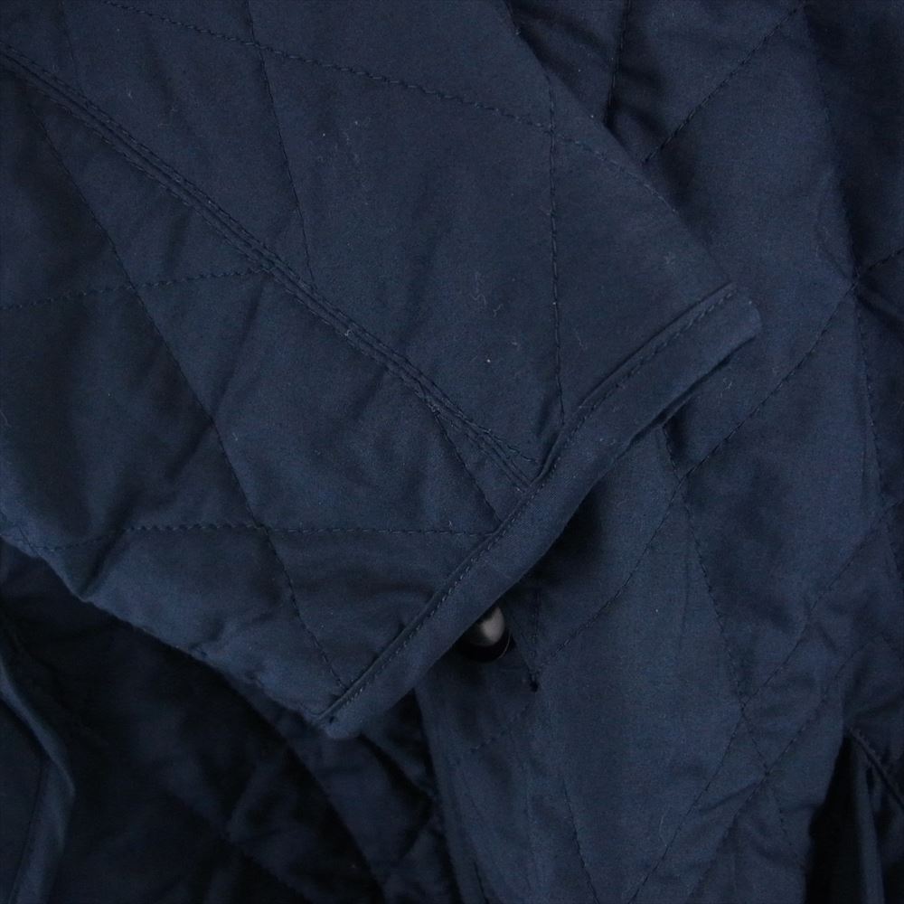 ORCIVAL オーシバル 17A-FA-001 ノーカラー キルティング ジャケット ネイビー系 １【中古】