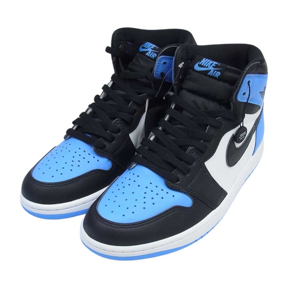 NIKE ナイキ DZ5485-400 Air Jordan 1 エアジョーダン Retro High OG University Blue/UNC Toe レトロ ハイ オージー ユニバーシティブルー スニーカー ユニバーシティーブルー 27.5cm【新古品】【未使用】【中古】