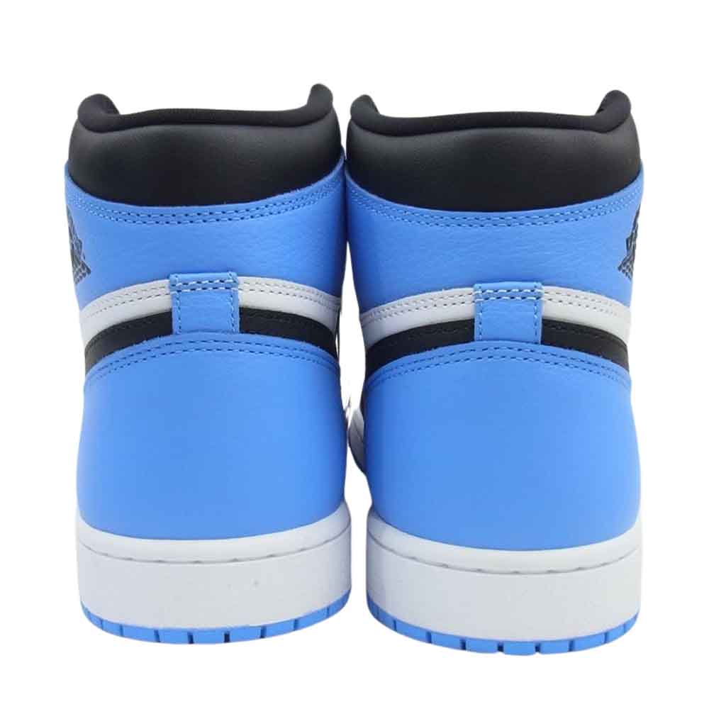 NIKE ナイキ DZ5485-400 Air Jordan 1 エアジョーダン Retro High OG University Blue/UNC Toe レトロ ハイ オージー ユニバーシティブルー スニーカー ユニバーシティーブルー 27.5cm【新古品】【未使用】【中古】