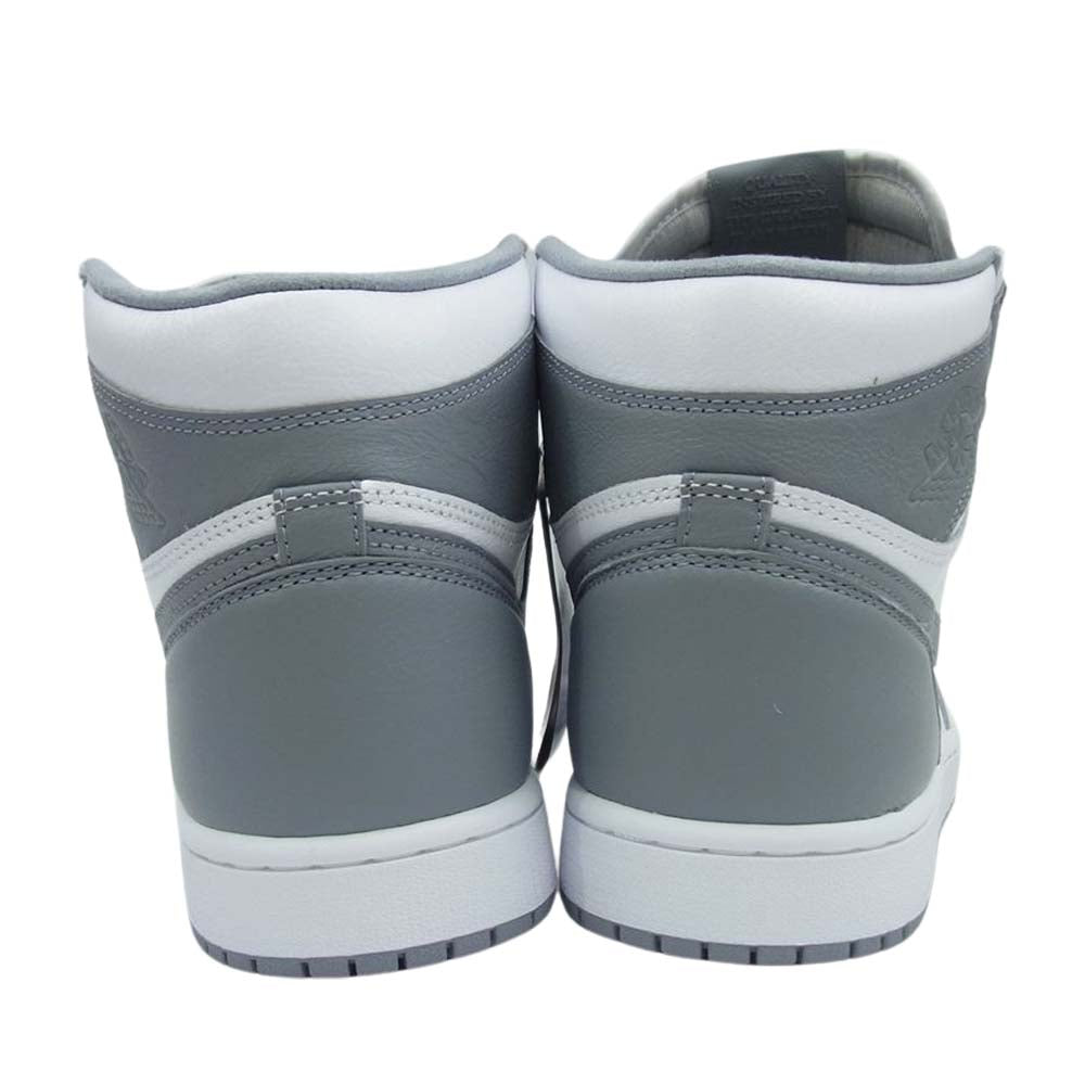 NIKE ナイキ 555088-037 Air Jordan 1 エアジョーダン High OG Stealth ハイ OG ステルス ハイカット スニーカー ホワイト系 グレー系 27.5cm【新古品】【未使用】【中古】