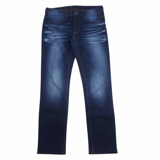 NICOLE ニコル 9166-5132 デニム ストレート スキニー パンツ インディゴブルー系 46【新古品】【未使用】【中古】