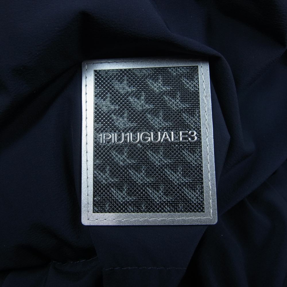 1piu1uguale3 ウノピュウノウグァーレトレ MRC078 4WAY WRAP DOWN キルト ダウン ジャケット ネイビー系 4【中古】