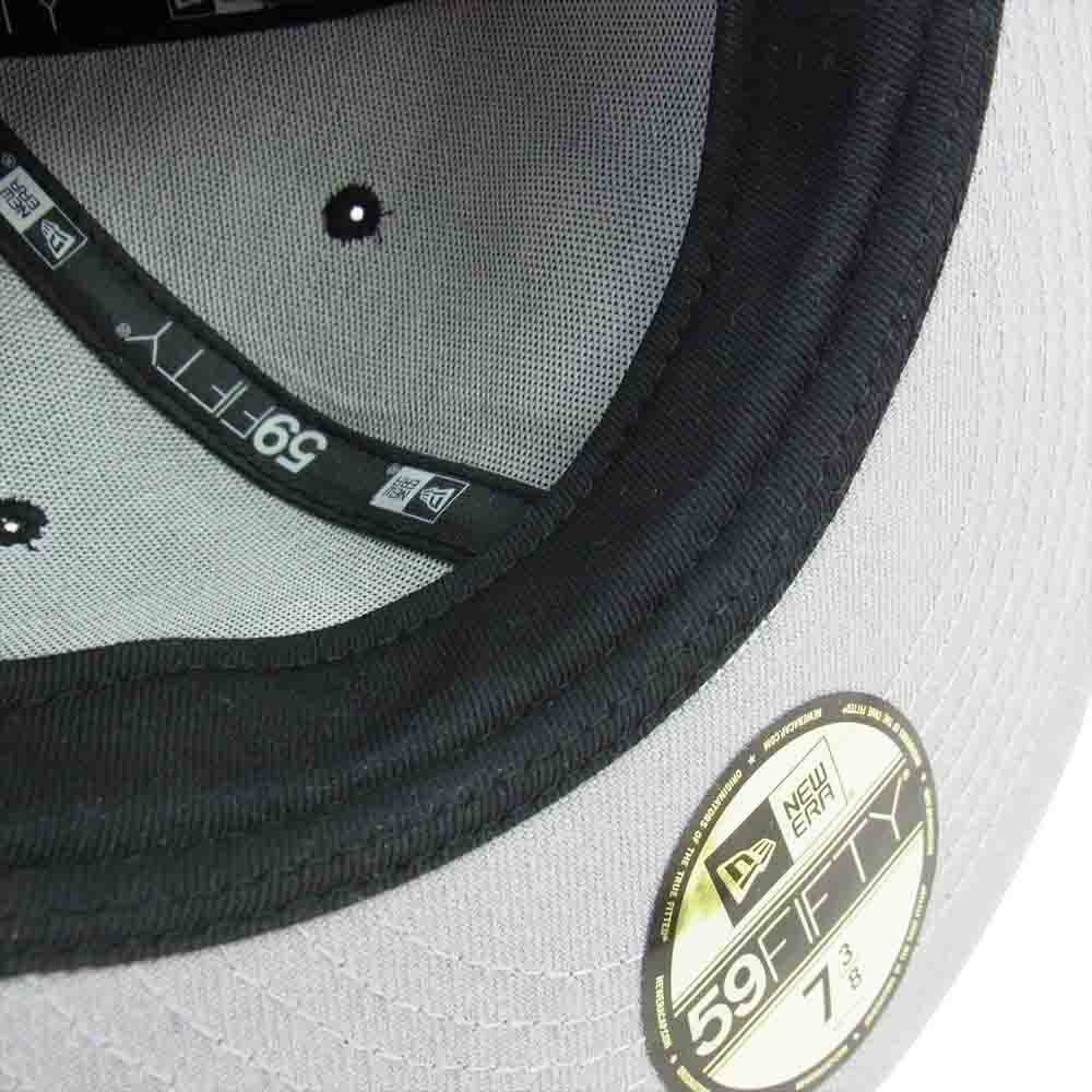 Supreme シュプリーム 22AW × New Era Leather Earflap Box Logo レザー イヤーフラップ ボックス ロゴ ニューエラ キャップ 帽子 ブラック系 7.375【中古】