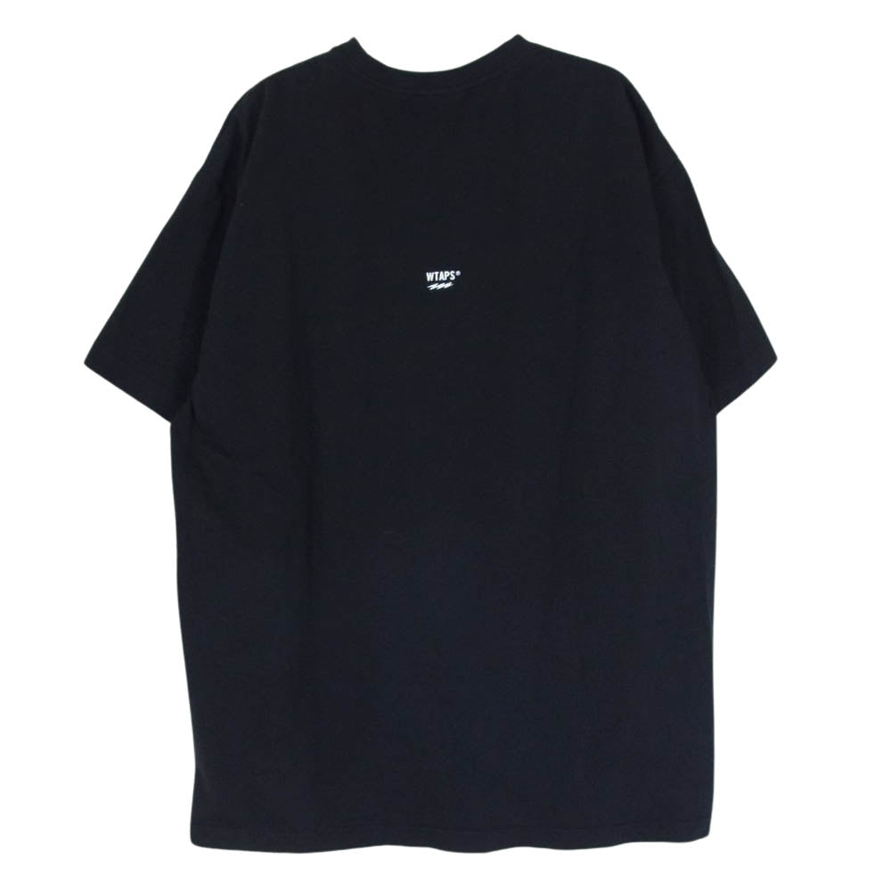 WTAPS ダブルタップス 23SS 231ATDT-STM05S DSQD SS Tee プリント 半袖 Tシャツ ブラック系 X02【中古】