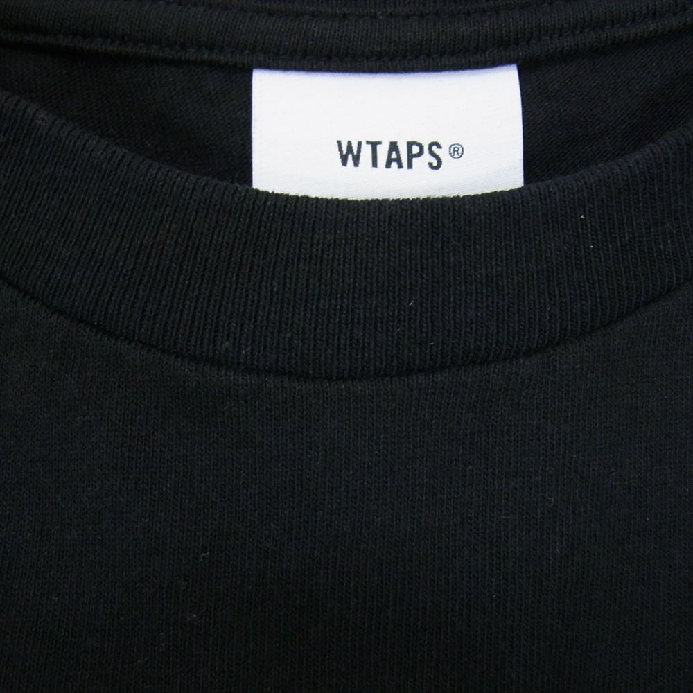 WTAPS ダブルタップス 23SS 231ATDT-STM05S DSQD SS Tee プリント 半袖 Tシャツ ブラック系 X02【中古】