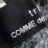 tricot COMME des GARCONS トリココムデギャルソン TF-N035 ケーブル ニット ベスト ポンチョ ケープ グレー系 サイズ表記無【中古】