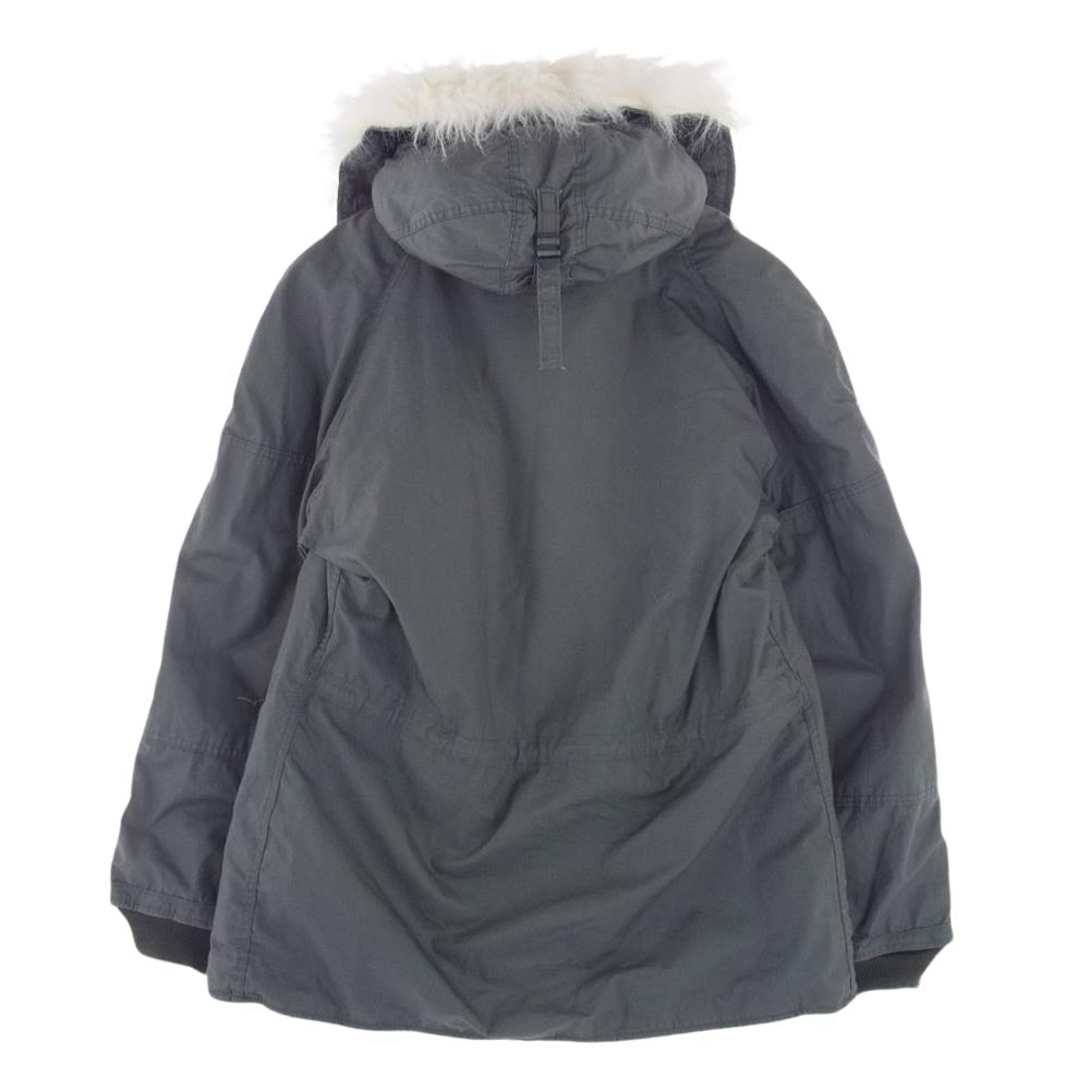 米空軍 03年製 TYPE N-3B DJ Manufacturing Corp US YKK ZIP ミリタリー ジャケット モスグリーン系 M【中古】