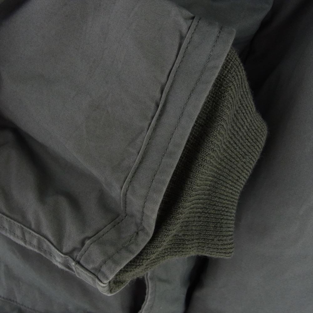 米空軍 03年製 TYPE N-3B DJ Manufacturing Corp US YKK ZIP ミリタリー ジャケット モスグリーン系 M【中古】