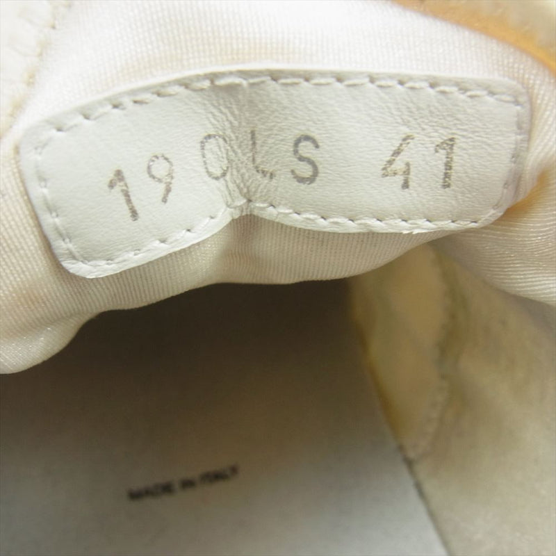 Dior ディオール 19CLS ロゴ ネオプレン メッシュ スニーカー ホワイト系 41【中古】