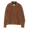 HYSTERIC GLAMOUR ヒステリックグラマー 23SS 02231LB02 Lewis Leathers ルイスレザー #60 CORSAIR コルセア 裏地SNAKE LOOP カウスエード レザー シングル ライダース ジャケット ブラウン系 XL【美品】【中古】