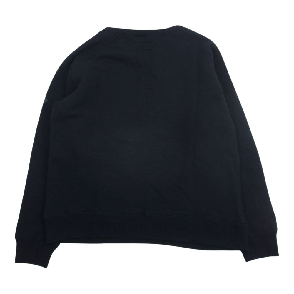 CRIMIE クライミー Vネック ポケット スウェット トレーナー ブラック系 M【中古】