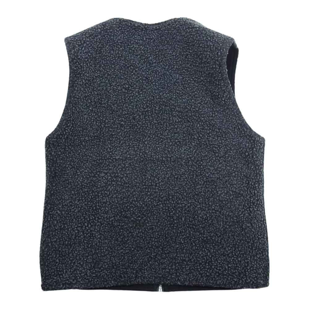 CRIMIE クライミー コットン ダック フリース リバーシブル ベスト  ブラック系 M【中古】