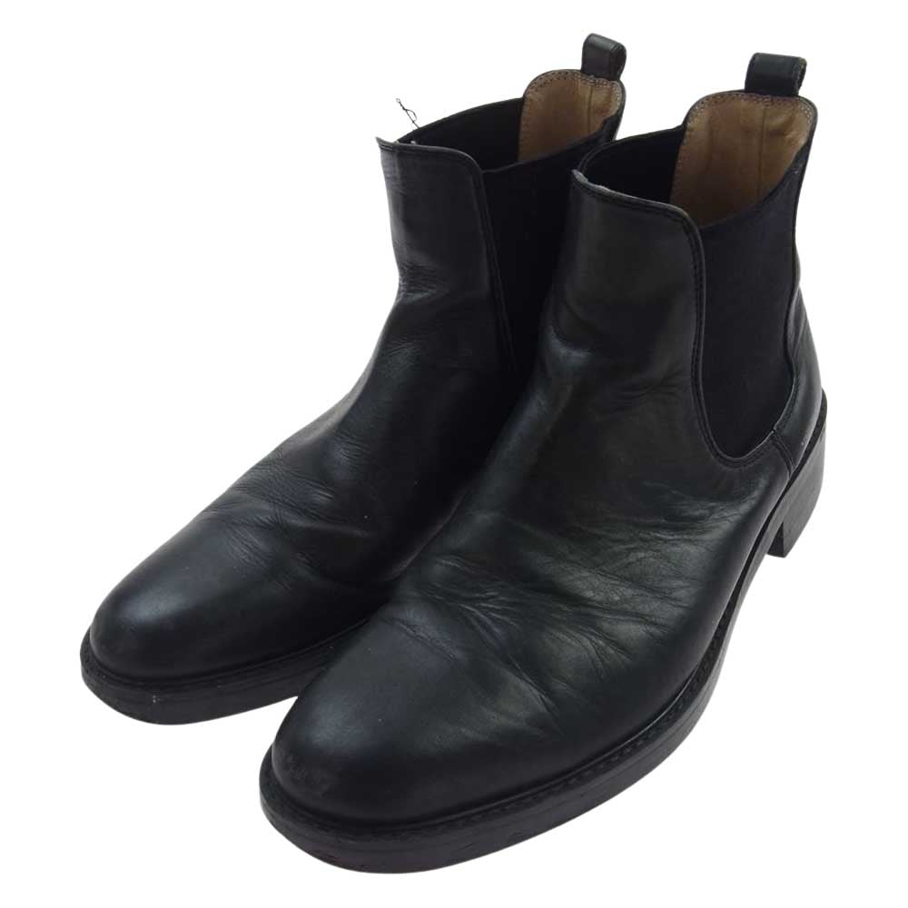 CRIMIE クライミー レザー サイドゴア ブーツ ブラック系 US9　JP27【中古】