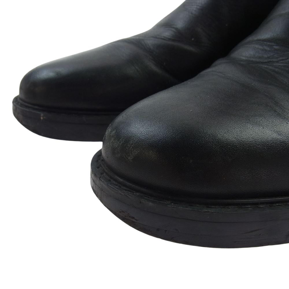 CRIMIE クライミー レザー サイドゴア ブーツ ブラック系 US9　JP27【中古】