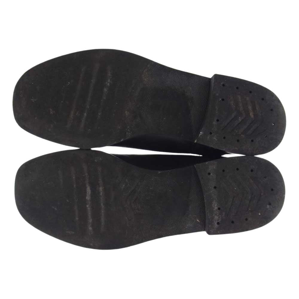 CRIMIE クライミー レザー サイドゴア ブーツ ブラック系 US9　JP27【中古】