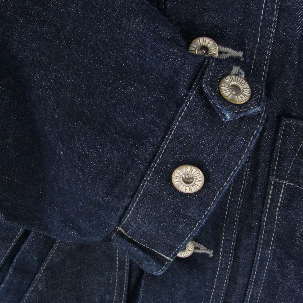 TENDERLOIN テンダーロイン 22SS DENIM JKT INDIGO デニム ジャケット インディゴブルー系 SMALL【中古】