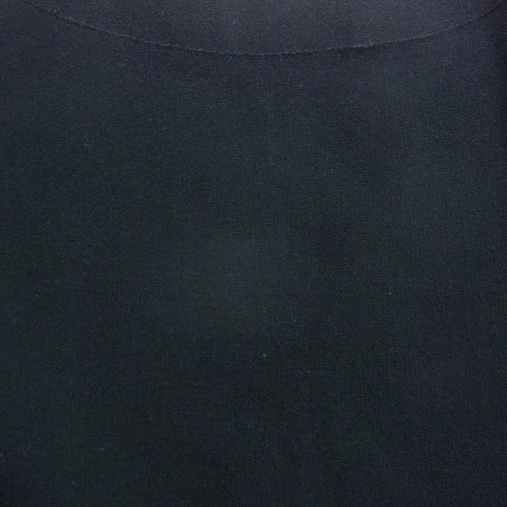 ISSEY MIYAKE イッセイミヤケ IM63KK321 ニット フレンチスリーブ カットソー 半袖 ブラック系 2【中古】