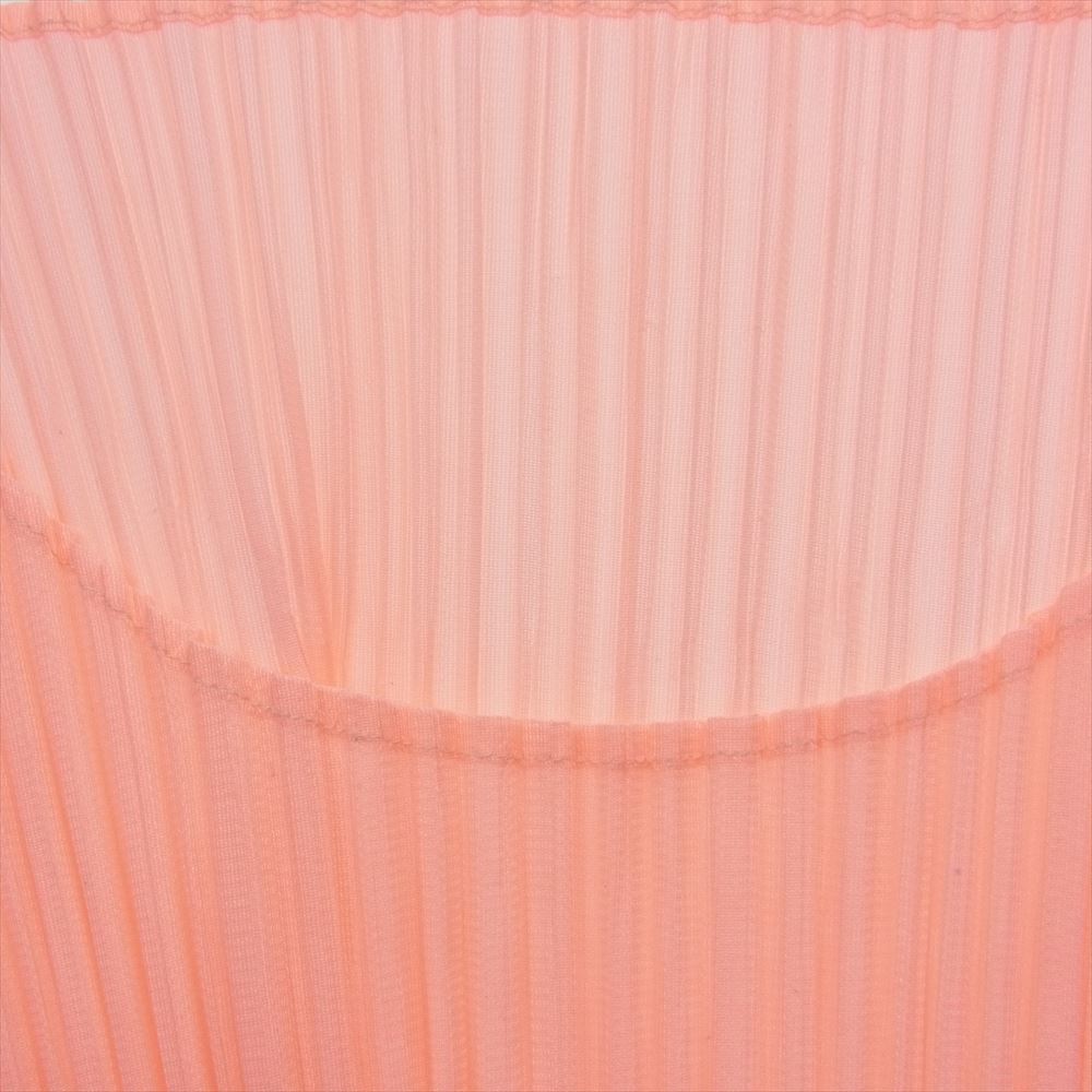 PLEATS PLEASE プリーツプリーズ イッセイミヤケ PP06-JH520 00s 2000 Vintage プリーツ加工 パフェ デザート プリント ノースリーブ ロング ワンピース  ピンク系 表記サイズ無【中古】